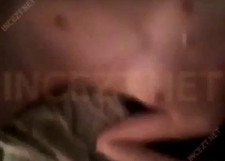 Homemade oral sex with hot blonde sister