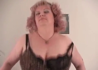 Chubby mom fucked by a skinny son